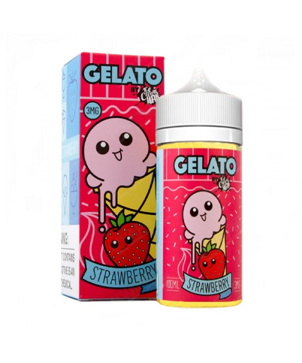 Strawberry Gelato by Ice Cream Man 100ml