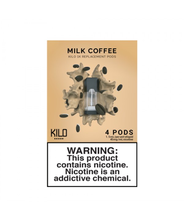Milk Coffee - Pack of 4 Pods by Kilo 1K