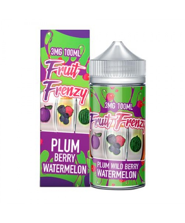 Plum Berry Watermelon by Fruit Frenzy 100ml