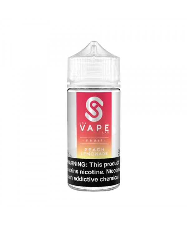 Peach Lemonade by USA Vape Lab Fruit 100ml