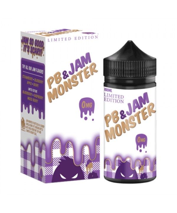 PB & Grape Jam by Jam Monster 100ml