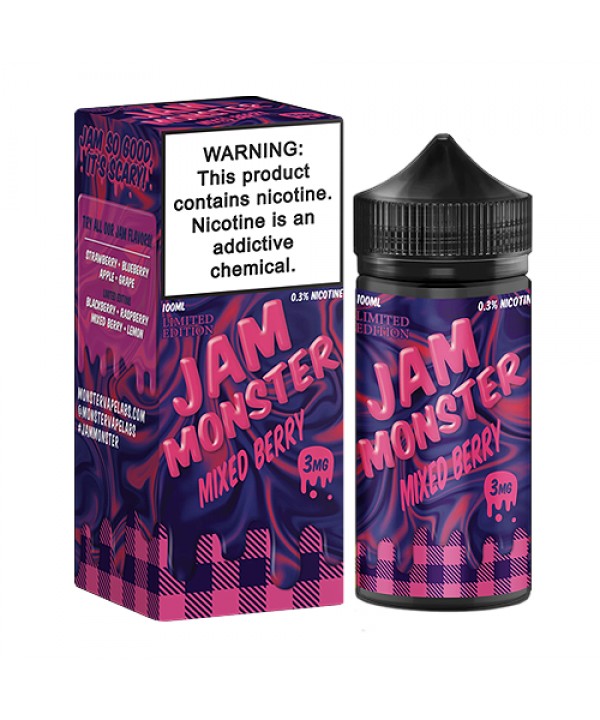 Mixed Berry by Jam Monster 100ml