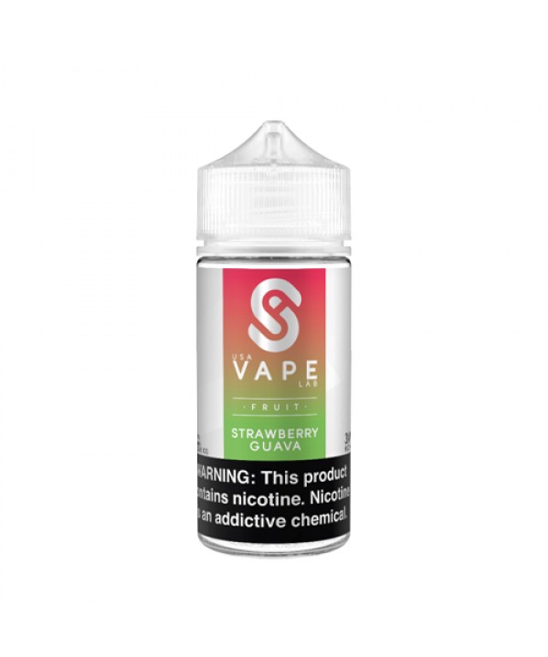 Strawberry Guava by USA Vape Lab Fruit 100ml