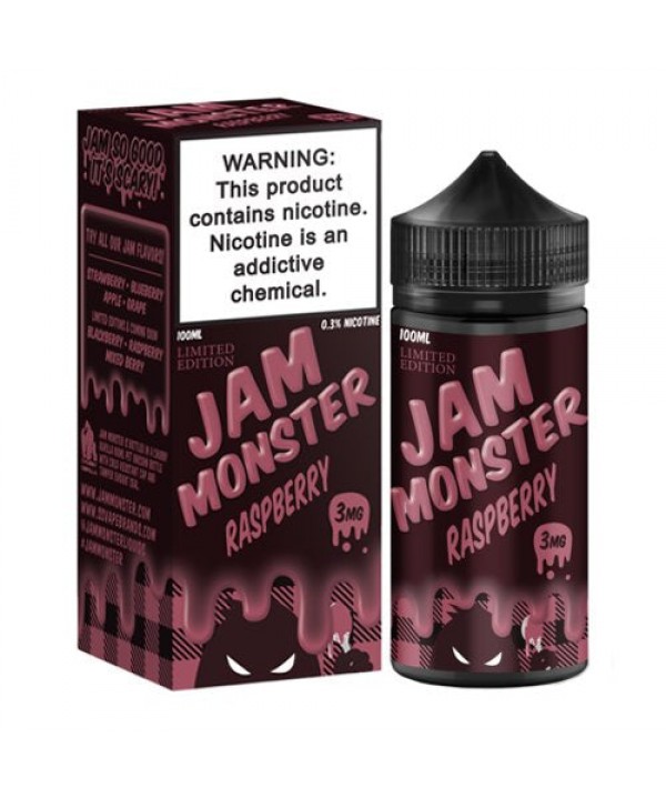 Raspberry by Jam Monster 100ml