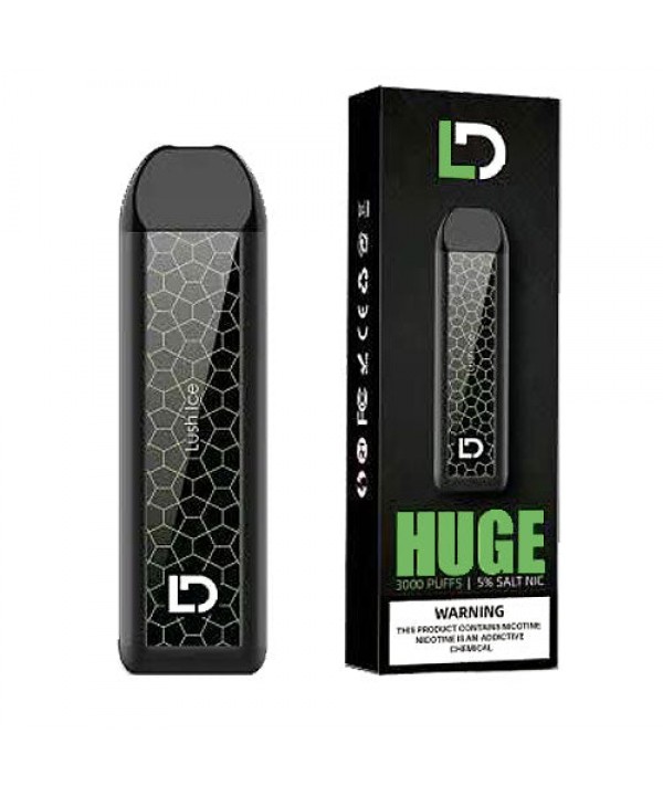 Lush Ice Disposable Pod (3000 Puffs) by Huge