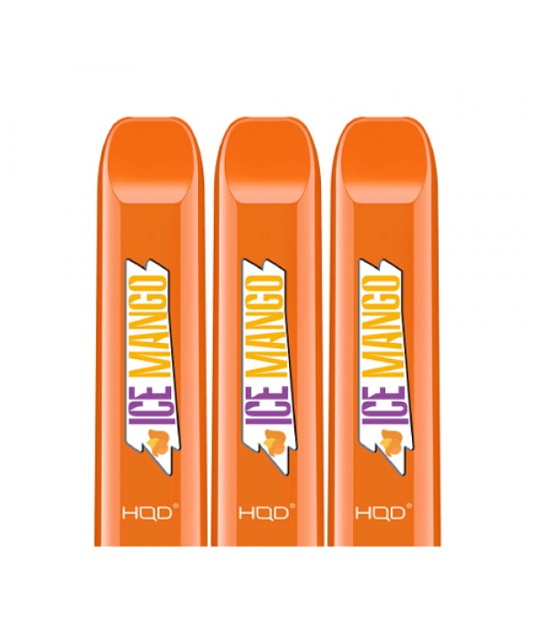 Ice Mango Disposable Vape Pod (Pack of 3) by HQD V...