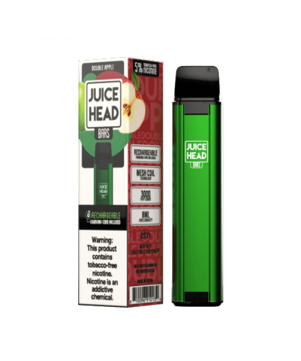 Double Apple Disposable Pod (3000 Puffs) by Juice ...