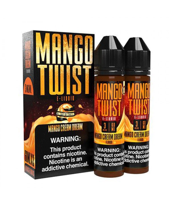 Mango Cream Dream by Lemon Twist 120ml (2x60ml)