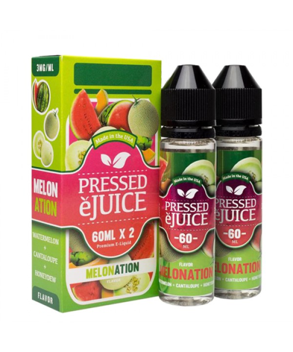 Melonation by Pressed eJuice 120ml (2x60ml)