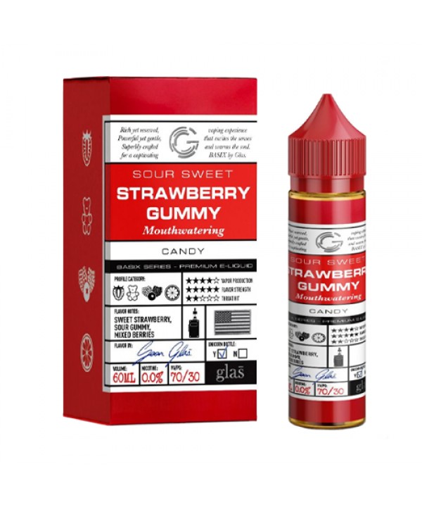 Strawberry Blast (Strawberry Gummy) by Glas Basix ...