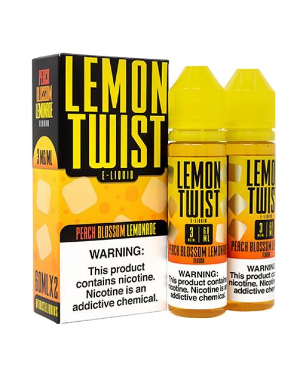 Yellow Peach (Peach Blossom Lemonade) by Lemon Twist 120ml (2x60ml)